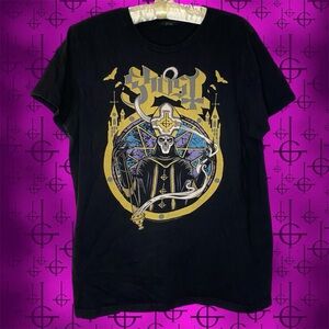 Ghost Satanas Spes Nostra Black T-Shirt